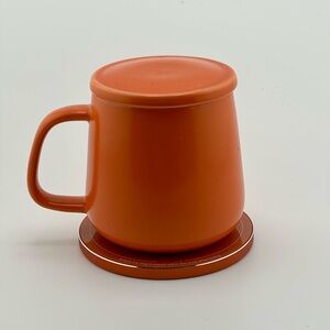 Orange Ceramic Temperature Control Mug